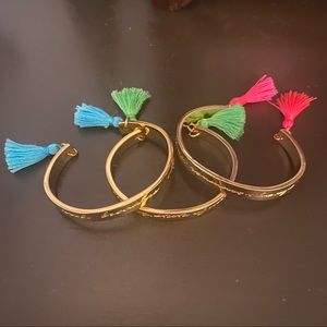 Lilly Pulitzer bracelet stack (3)